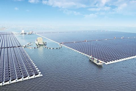 速來(lái)圍觀！全球最大漂浮太陽(yáng)能電站在安徽落成